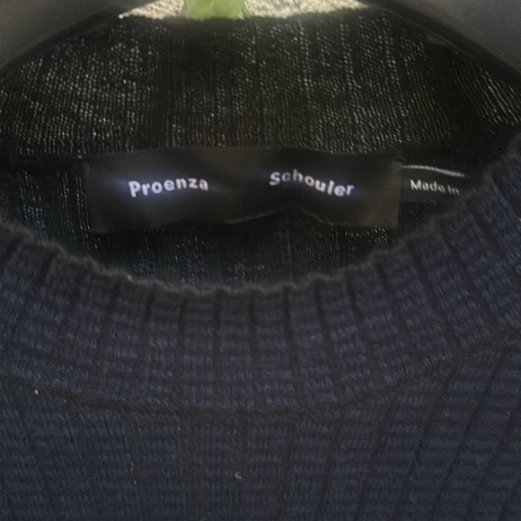 Proenza Schouler Striped and Marled Rib Knit Sweater - Picture 4 of 9